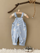 Jardineira Floral Soft Baby