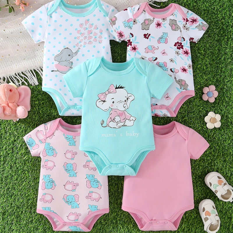 Pague 4 Leve 5 - Body Pijama Elefante