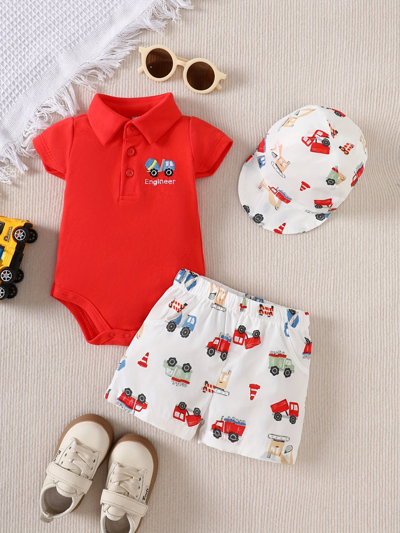 Kit 3 Peças 100% Algodão Fazendinha