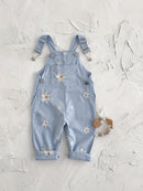 Jardineira Floral Soft Baby