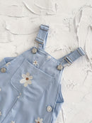 Jardineira Floral Soft Baby