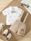 Conjunto Social Premium Ursinho