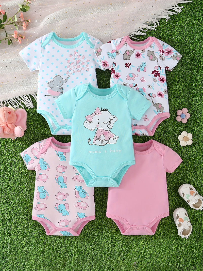 Pague 4 Leve 5 - Body Pijama Elefante
