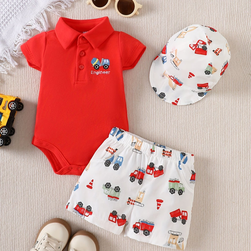 Kit 3 Peças 100% Algodão Fazendinha