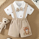 Conjunto Social Premium Ursinho