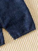 Jardineira + Chapéu Ursinho