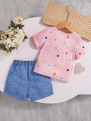 Conjunto Arco Íris Cute