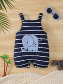 Jardineira Cute Elefante