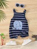 Jardineira Cute Elefante