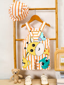 Jardineira + Chapéu Bling