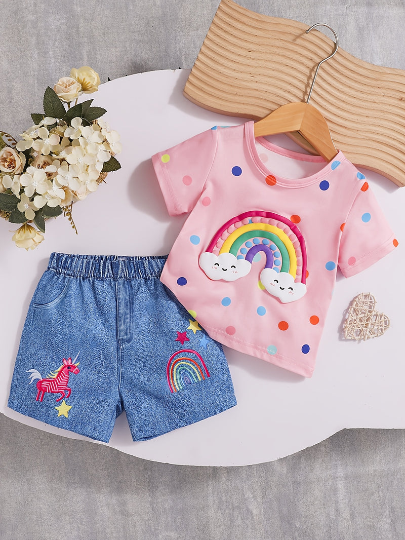 Conjunto Arco Íris Cute