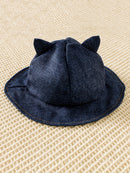 Jardineira + Chapéu Ursinho