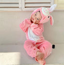 Macacão Bebê Coelhinho Rosa