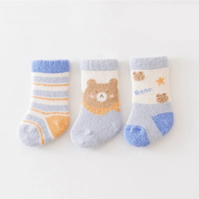 Kit 3 Pares de Meia Cute