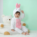 Macacão Coelhinho Branco