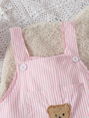 Jardineira Princes Ursinho