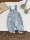 Jardineira Floral Soft Baby