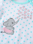 Pague 4 Leve 5 - Body Pijama Elefante