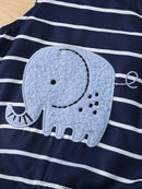 Jardineira Cute Elefante